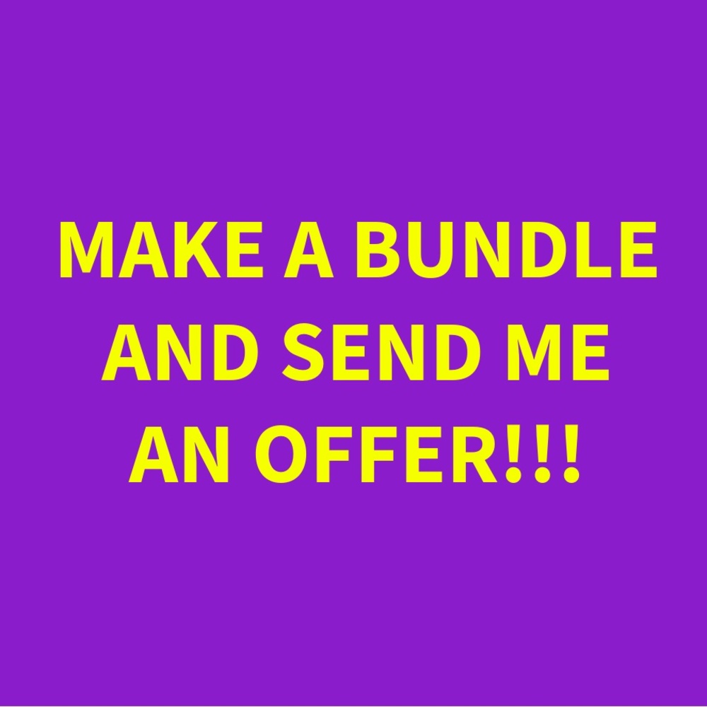 Make a bundle and send me an offer!